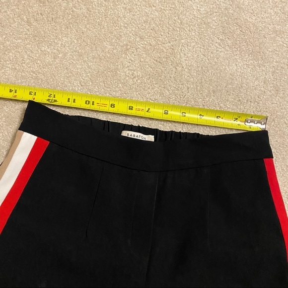 Babaton Black and Red Ankle Pants - Picture 6 of 10